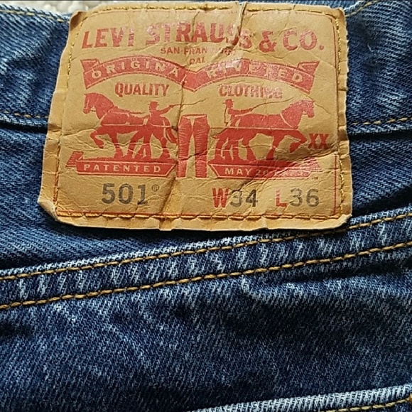 LEVI'S 501 BUTTONFLY JEANS ~🎊2XHP🎊 - Picture 3 of 4